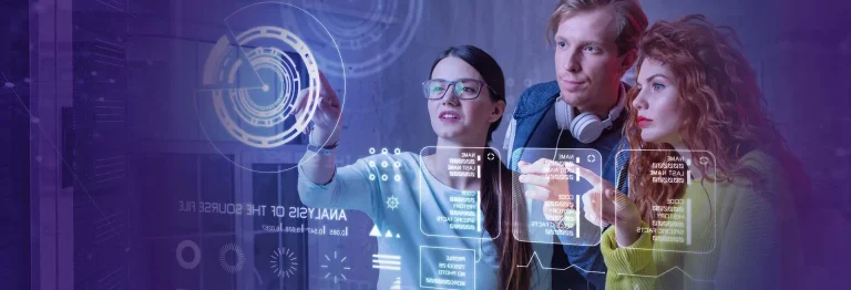 Digital platform engineering framework illustrating discovery, envisioning, agile development, and innovation by Ness